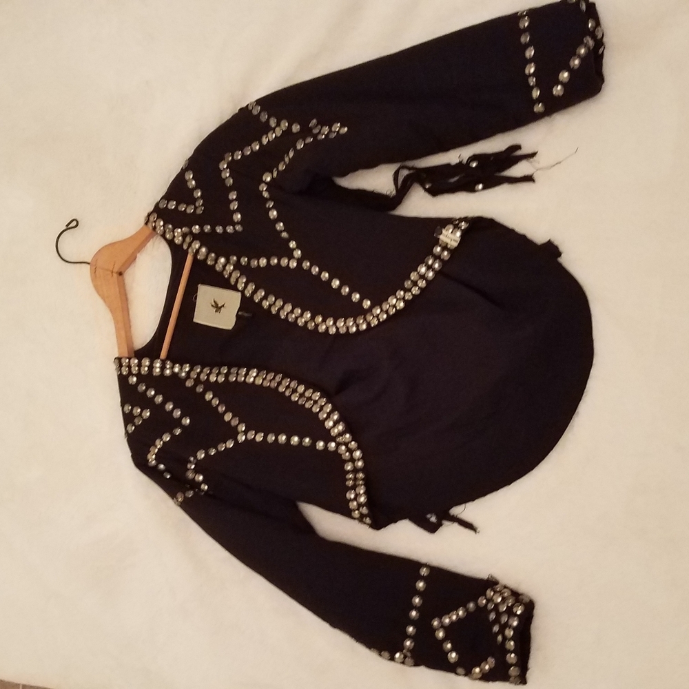 One Teaspoon Black Bull Rider Jacket - Picture 4 of 10